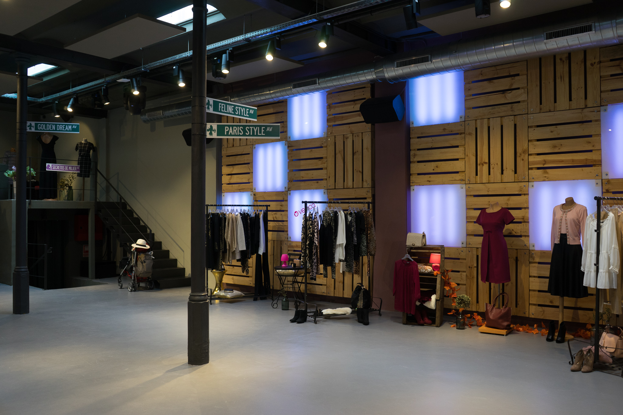 Fashion showroom espacio industrial Barcelona